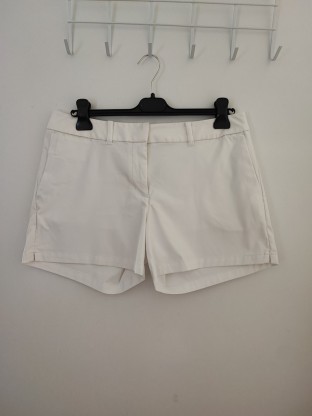 Bele kratke hlače za golf M