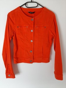 Ženska oranžna jakna S