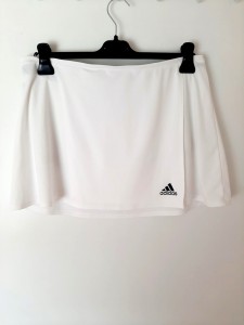 Bele kratke hlače s krilom Adidas XL
