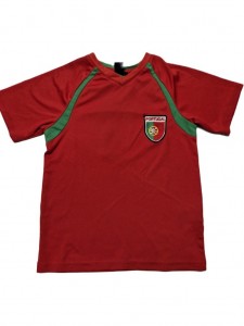 Rdeča športna majica 4-6 L