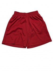 Rdeče športne kratke hlače 7-8 L