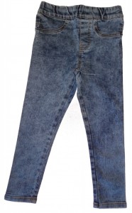 Dolge modre jeggins hlače Pepco 5-6 L