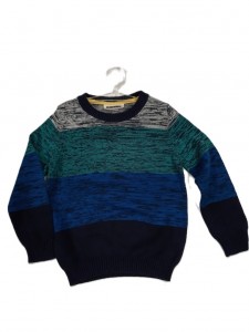 Pisan pleten fantovski pulover 4-5 L