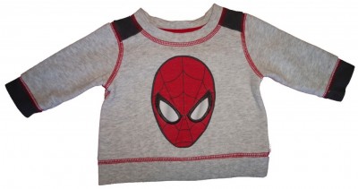 Siv športen pulover Spiderman George