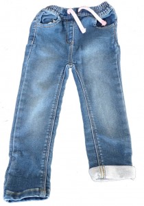 Dolge jeans hlače Baby girl 2-3 leta