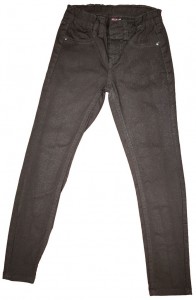 Črne dolge hlače z bleščicami 7-8 L