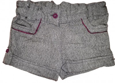 Sive kratke hlače elegantne 2-3 L