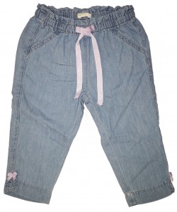 Jeans tanke lahkotne hlače 6-9 M