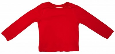 Rdeča dolga majica 9-12 M