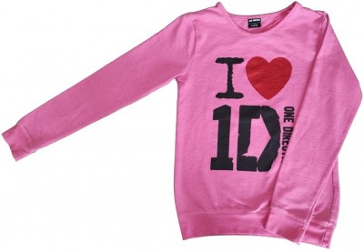 Roza pulover one direction 13-14 L