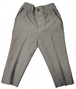 Sive elegantne hlače na rob 18-24 M