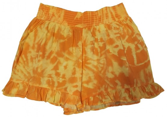 Oranžne lahkotne kratke hlače XL
