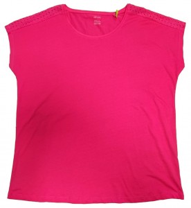 Roza kratka majica XL