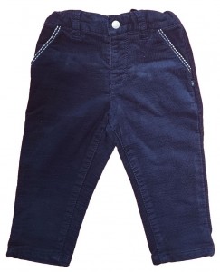 Temno modre dolge hlače 9-12 M