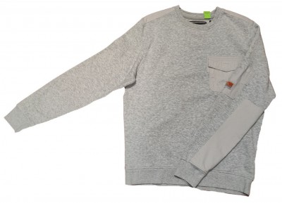 Siv delovni pulover M