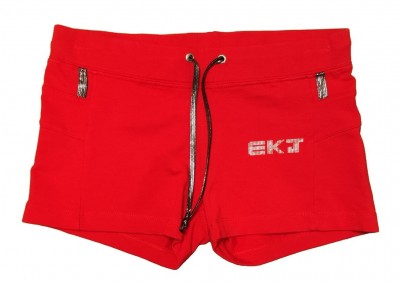Rdeče športne kratke hlače XS