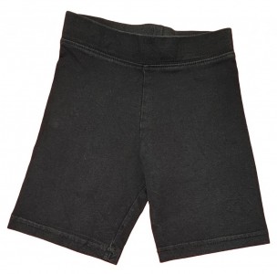 Črne oprijete kratke hlače 4-5 L