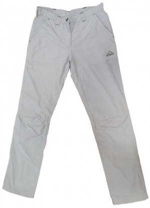 Sive dolge pohodne hlače XS