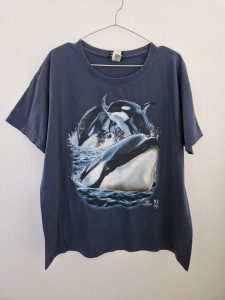 Modra kratka majica orke XXL