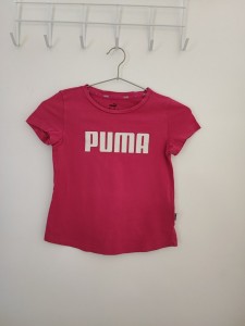 Roza športna kratka majica Puma 7-8 L