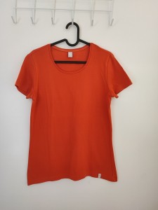 Oranžna kratka majica M