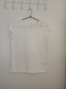 Bela kratka majica 12-13 L