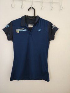 Temno modra športna kratka majica 12-13 L