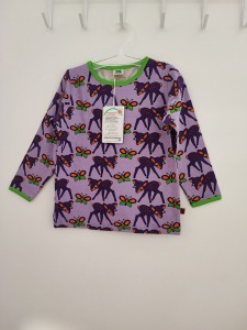Vijolična dolga majica srnice 4-5 L