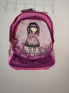 Roza šolska torba/nahrbtnik ergonomski deklica
