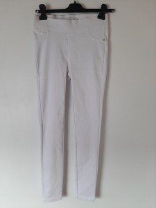 Bele dolge hlače S