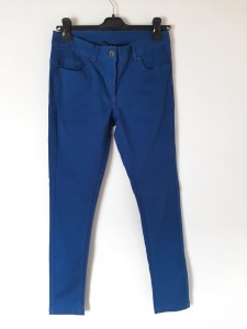 Modre dolge hlače S/M