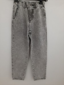 Dekliške sive jeans hlače 9-10 L