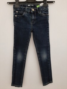 Dekliške jeans hlače z regulacijo v pasu 6-7 L