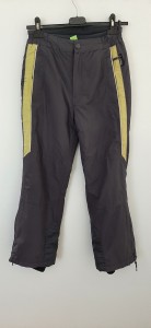Sivo rumene otroške smučarske hlače 9-10 L