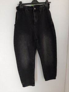 Temno sive jeans hlače Zara S