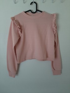 Ženski roza pulover S