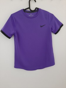 Dekliška vijolična Dri-fit majica kr.rokav 12-13 L