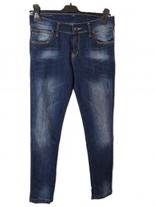 Modre jeans hlače M