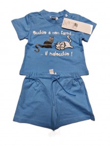 Nov komplet kratka majčka in kratke hlače 3-6 M