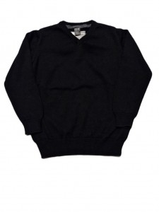 Črn pleten pulover Zara 3-4 L