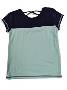 Dekliška kratka športna majica 6-8 L
