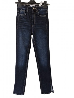Modre jeans hlače Zara XS