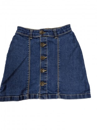 Dekliško jeans krilo 9-10 L