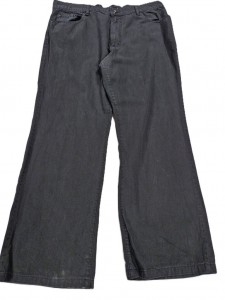 Ženske črne jeans hlače XXL