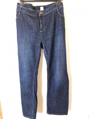 Ženske modre jeans hlače 4XL