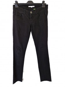 Ženske temno sive jeans hlače S