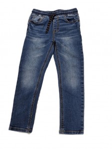 Fantovska modre jeans hlače 6-7 L