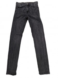 Dekliške temno sive jeans hlače 11-12 L