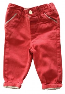 Rdeče dolge hlače Ted Baker