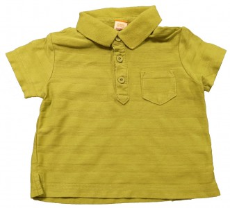 Zelena kratka polo majica 6-9 M